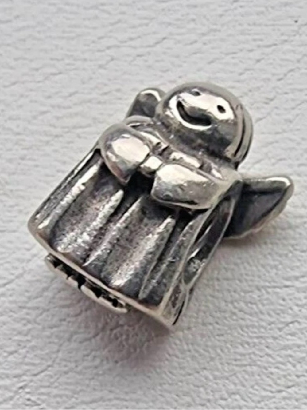 Retired PANDORA "Angel of Hope" Charm Bead Sterling Silver 790337 ALE